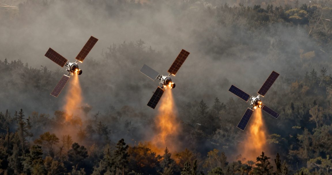 Google 押注的火災偵測衛星升空：FireSat 首批三顆入軌，5 公尺小火都逃不掉