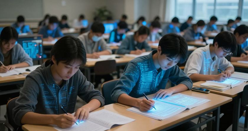 教授疑學生用 AI 作弊改考實體筆試，成績當場腰斬 50%