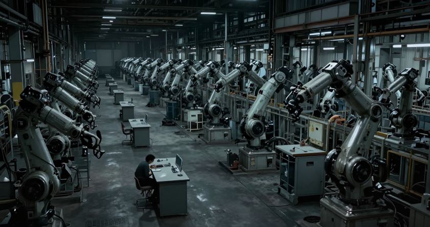 GM 裁 1,300 人後在旗艦電動車廠裝上機器人，工會警告「黑燈工廠」逼近