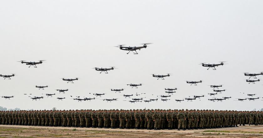 南韓計畫把全軍訓練成「無人機戰士」